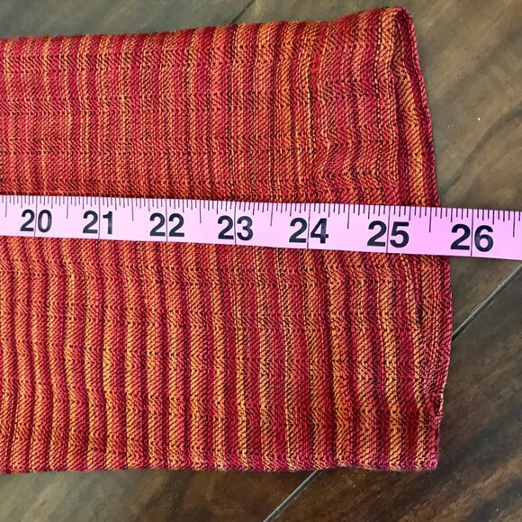 Chico's Design Women's Woven Linen Burnt Orange Button-up Shirt Size L Lagenlook - Picture 11 of 11